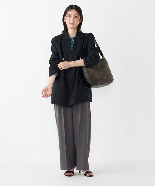 SHIPS / シップス ショルダーバッグ | SHIPS Colors:ボア コンビ ワンショルダー バッグ | 詳細17