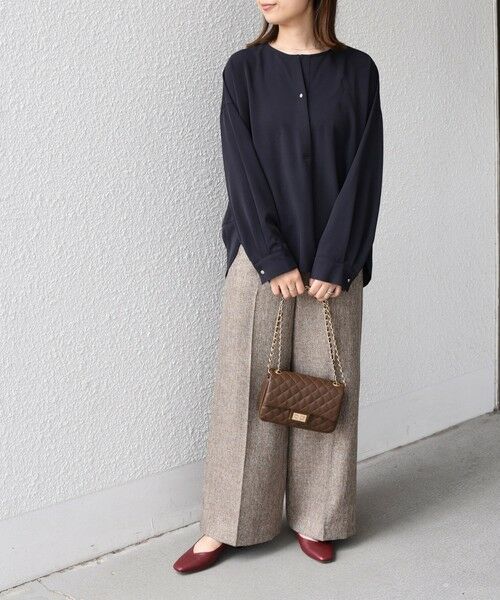 SHIPS / シップス シャツ・ブラウス | SHIPS Colors:〈手洗い可能〉2WAY フルダル ブラウス | 詳細13