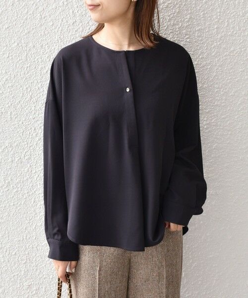 SHIPS / シップス シャツ・ブラウス | SHIPS Colors:〈手洗い可能〉2WAY フルダル ブラウス | 詳細16