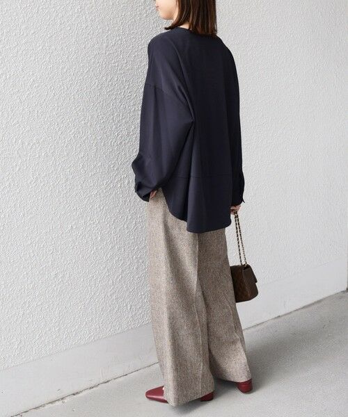 SHIPS / シップス シャツ・ブラウス | SHIPS Colors:〈手洗い可能〉2WAY フルダル ブラウス | 詳細19