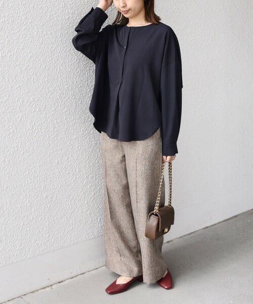 SHIPS / シップス シャツ・ブラウス | SHIPS Colors:〈手洗い可能〉2WAY フルダル ブラウス | 詳細20