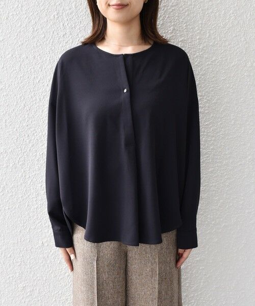 SHIPS / シップス シャツ・ブラウス | SHIPS Colors:〈手洗い可能〉2WAY フルダル ブラウス | 詳細9