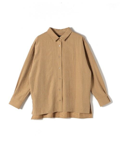 SHIPS / シップス シャツ・ブラウス | SHIPS Colors:〈手洗い可能〉バック サテン オーバー シャツ | 詳細1