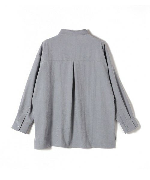 SHIPS / シップス シャツ・ブラウス | SHIPS Colors:〈手洗い可能〉バック サテン オーバー シャツ | 詳細14