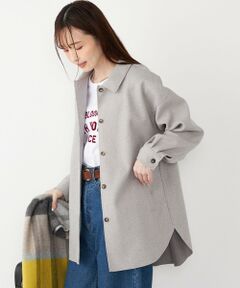 SHIPS / シップス シャツ・ブラウス | SHIPS Colors:〈手洗い可能〉ライト メルトン 羽織り シャツ