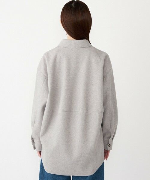 SHIPS / シップス シャツ・ブラウス | SHIPS Colors:〈手洗い可能〉ライト メルトン 羽織り シャツ | 詳細11