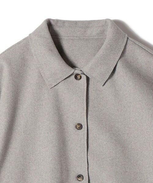 SHIPS / シップス シャツ・ブラウス | SHIPS Colors:〈手洗い可能〉ライト メルトン 羽織り シャツ | 詳細4