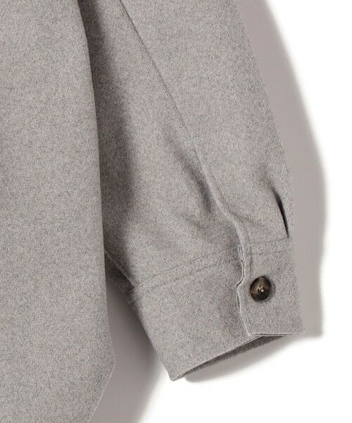 SHIPS / シップス シャツ・ブラウス | SHIPS Colors:〈手洗い可能〉ライト メルトン 羽織り シャツ | 詳細5