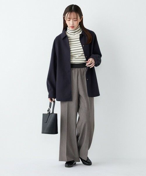 SHIPS / シップス シャツ・ブラウス | SHIPS Colors:〈手洗い可能〉ライト メルトン 羽織り シャツ | 詳細26