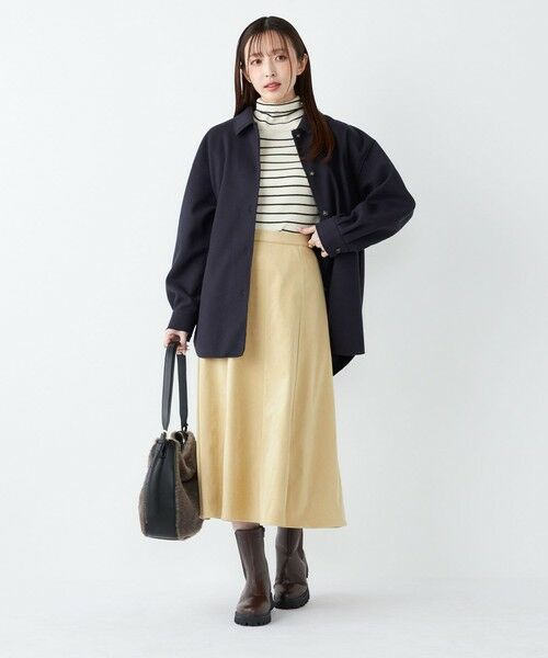 SHIPS / シップス シャツ・ブラウス | SHIPS Colors:〈手洗い可能〉ライト メルトン 羽織り シャツ | 詳細30