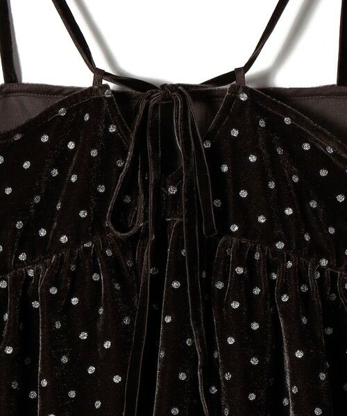 SHIPS / シップス その他トップス | SHIPS Colors:〈手洗い可能〉グリッタープリント ポリエステルベロア キャミソール | 詳細14