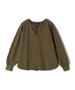 SHIPS / シップス カットソー | SHIPS Colors:〈手洗い可能〉USA 裏毛 スキッパー プルオーバー