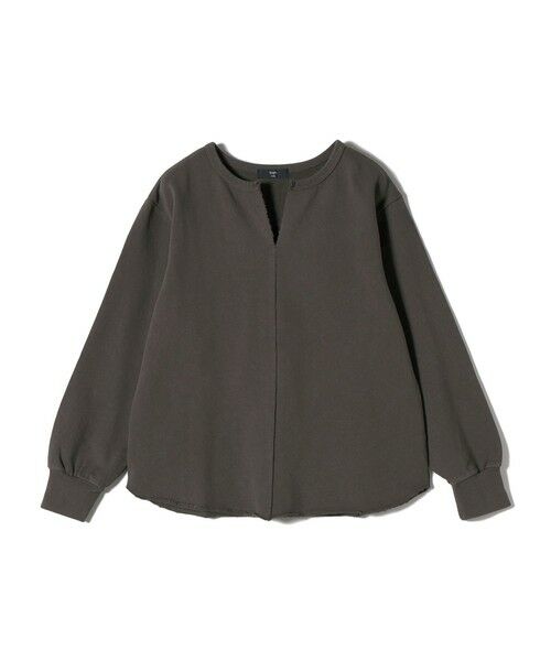 SHIPS / シップス カットソー | SHIPS Colors:〈手洗い可能〉USA 裏毛 スキッパー プルオーバー | 詳細1