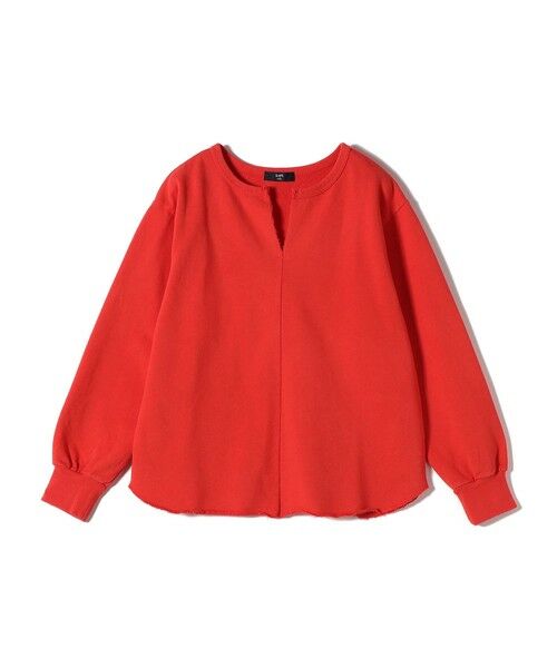 SHIPS / シップス カットソー | SHIPS Colors:〈手洗い可能〉USA 裏毛 スキッパー プルオーバー | 詳細3