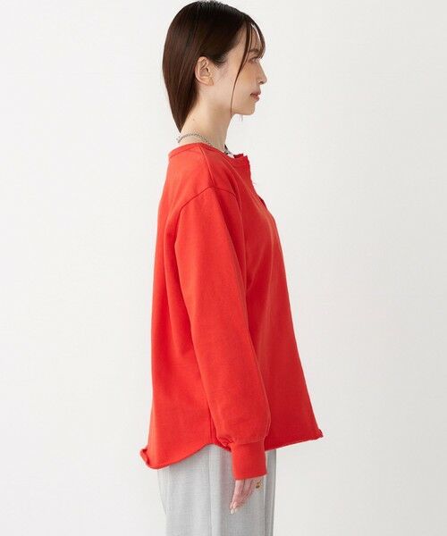 SHIPS / シップス カットソー | SHIPS Colors:〈手洗い可能〉USA 裏毛 スキッパー プルオーバー | 詳細12