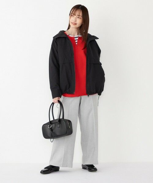 SHIPS / シップス カットソー | SHIPS Colors:〈手洗い可能〉USA 裏毛 スキッパー プルオーバー | 詳細20