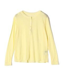 SHIPS / シップス カットソー（半袖以外） | SHIPS Colors:ウール混  天竺 ヘンリー ネック ロンT