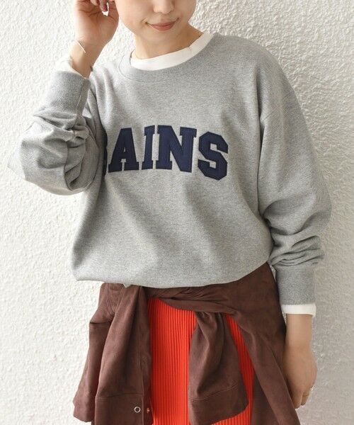 SHIPS / シップス スウェット | SHIPS Colors:〈手洗い可能〉ロゴ エンブロイダリー スウェット | 詳細8