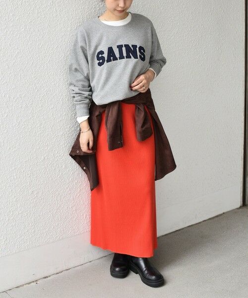 SHIPS / シップス スウェット | SHIPS Colors:〈手洗い可能〉ロゴ エンブロイダリー スウェット | 詳細9