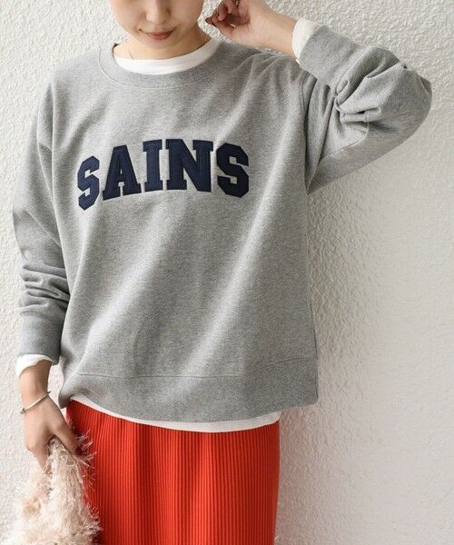 SHIPS / シップス スウェット | SHIPS Colors:〈手洗い可能〉ロゴ エンブロイダリー スウェット | 詳細10