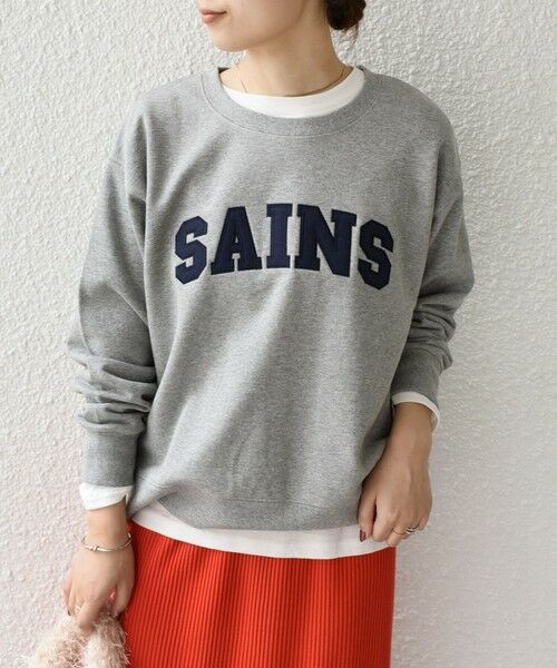 SHIPS / シップス スウェット | SHIPS Colors:〈手洗い可能〉ロゴ エンブロイダリー スウェット | 詳細11