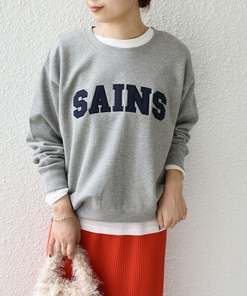 SHIPS / シップス スウェット | SHIPS Colors:〈手洗い可能〉ロゴ エンブロイダリー スウェット | 詳細12