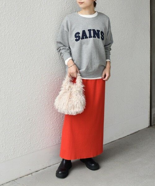 SHIPS / シップス スウェット | SHIPS Colors:〈手洗い可能〉ロゴ エンブロイダリー スウェット | 詳細13