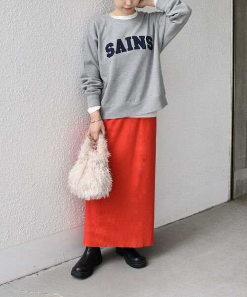 SHIPS / シップス スウェット | SHIPS Colors:〈手洗い可能〉ロゴ エンブロイダリー スウェット | 詳細14