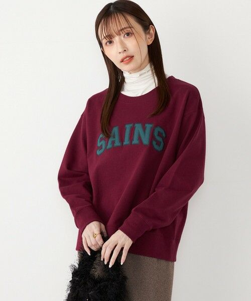 SHIPS / シップス スウェット | SHIPS Colors:〈手洗い可能〉ロゴ エンブロイダリー スウェット | 詳細18