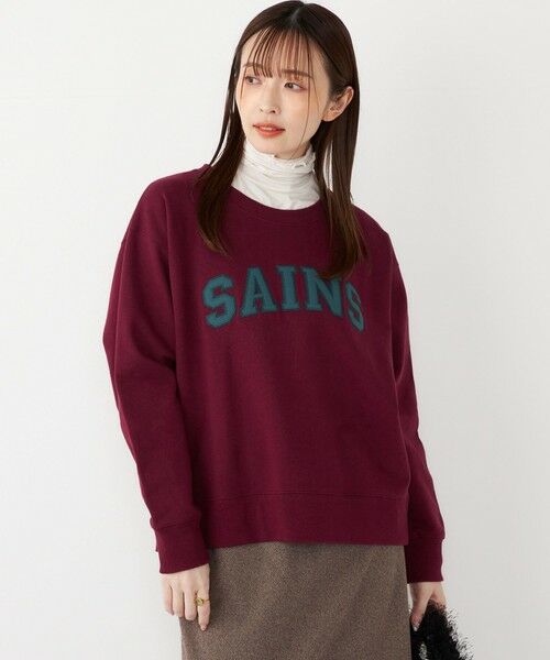 SHIPS / シップス スウェット | SHIPS Colors:〈手洗い可能〉ロゴ エンブロイダリー スウェット | 詳細19