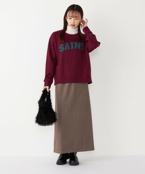 SHIPS / シップス スウェット | SHIPS Colors:〈手洗い可能〉ロゴ エンブロイダリー スウェット | 詳細21