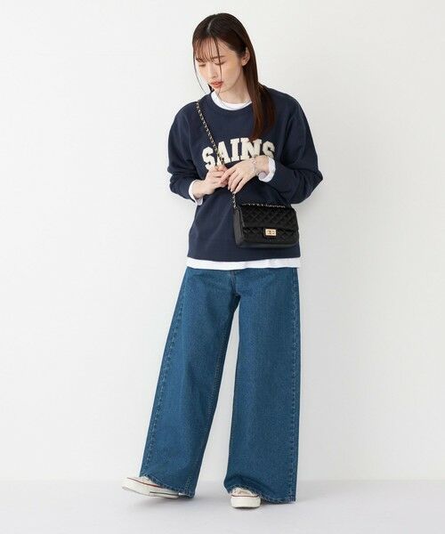 SHIPS / シップス スウェット | SHIPS Colors:〈手洗い可能〉ロゴ エンブロイダリー スウェット | 詳細30