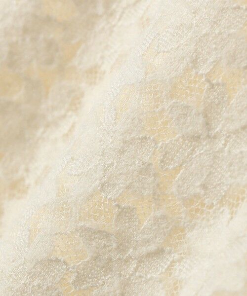 SHIPS / シップス カットソー（半袖以外） | SHIPS Colors:〈手洗い可能〉起毛レース インナートップス | 詳細4