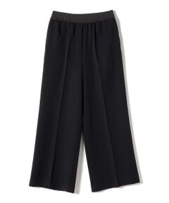 SHIPS Colors:〈手洗い可能〉TR ストレート ゴム パンツ