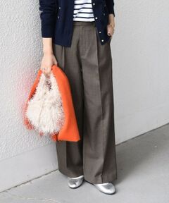 SHIPS / シップス その他パンツ | SHIPS Colors:〈洗濯機可能〉裏起毛 チェック ワイド パンツ