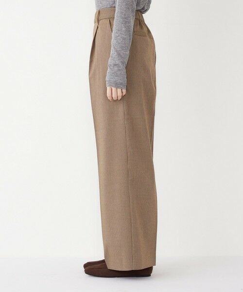 SHIPS / シップス その他パンツ | SHIPS Colors:〈洗濯機可能〉裏起毛 チェック ワイド パンツ | 詳細4