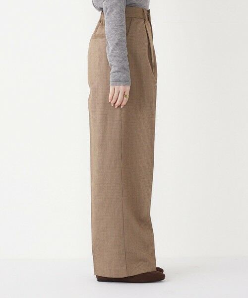 SHIPS / シップス その他パンツ | SHIPS Colors:〈洗濯機可能〉裏起毛 チェック ワイド パンツ | 詳細6