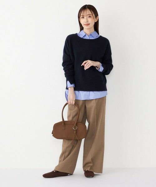 SHIPS / シップス その他パンツ | SHIPS Colors:〈洗濯機可能〉裏起毛 チェック ワイド パンツ | 詳細8