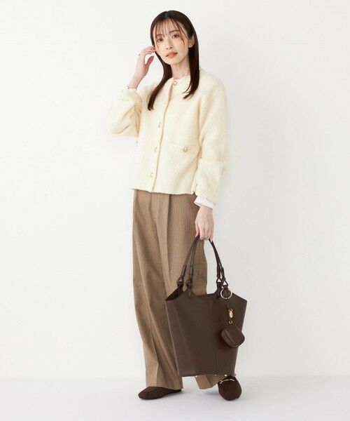 SHIPS / シップス その他パンツ | SHIPS Colors:〈洗濯機可能〉裏起毛 チェック ワイド パンツ | 詳細16