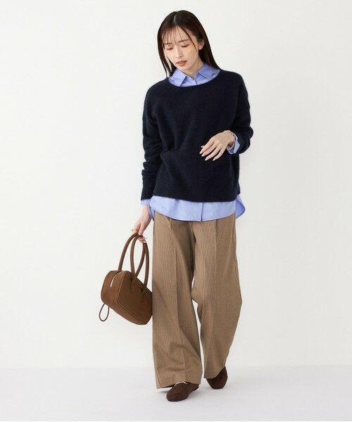 SHIPS / シップス その他パンツ | SHIPS Colors:〈洗濯機可能〉裏起毛 チェック ワイド パンツ | 詳細18