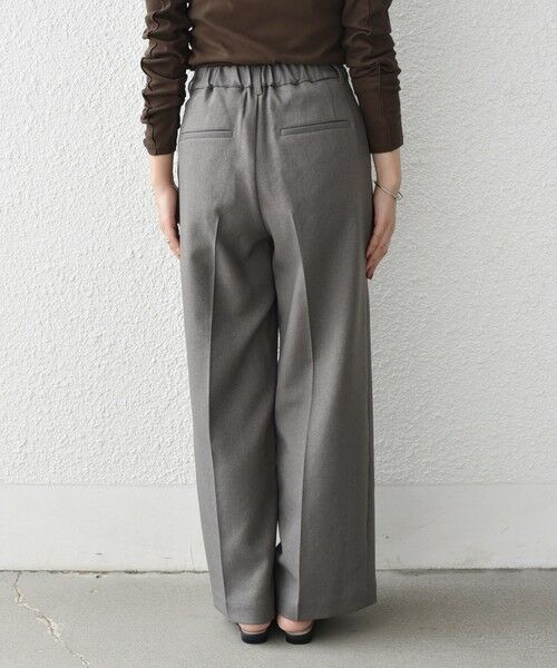SHIPS / シップス その他パンツ | SHIPS Colors:〈手洗い可能〉ウールライクイージーワイドパンツ2（セットアップ対応可能）◇ | 詳細14