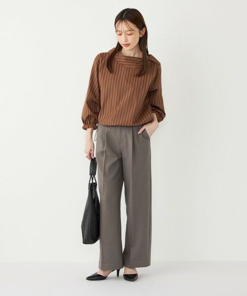 SHIPS / シップス その他パンツ | SHIPS Colors:〈手洗い可能〉ウールライクイージーワイドパンツ2（セットアップ対応可能）◇ | 詳細16