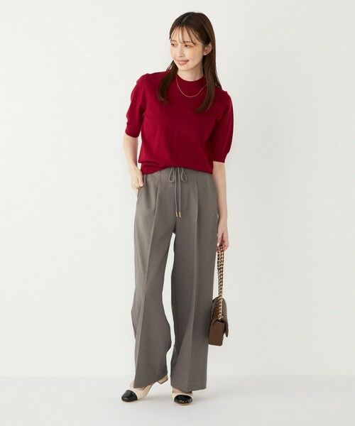 SHIPS / シップス その他パンツ | SHIPS Colors:〈手洗い可能〉ウールライクイージーワイドパンツ2（セットアップ対応可能）◇ | 詳細17