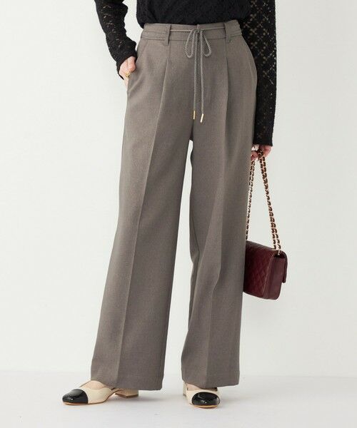 SHIPS / シップス その他パンツ | SHIPS Colors:〈手洗い可能〉ウールライクイージーワイドパンツ2（セットアップ対応可能）◇ | 詳細21