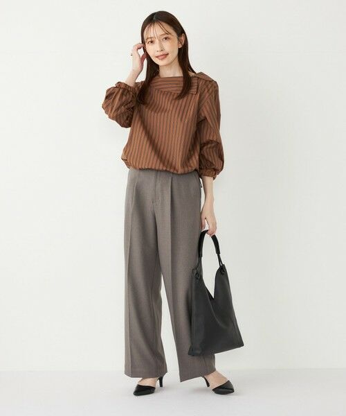 SHIPS / シップス その他パンツ | SHIPS Colors:〈手洗い可能〉ウールライクイージーワイドパンツ2（セットアップ対応可能）◇ | 詳細27