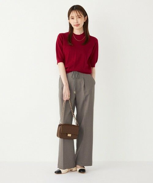 SHIPS / シップス その他パンツ | SHIPS Colors:〈手洗い可能〉ウールライクイージーワイドパンツ2（セットアップ対応可能）◇ | 詳細29