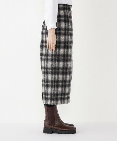 SHIPS / シップス ロング・マキシ丈スカート | SHIPS Colors:起毛 チェック タイトスカート◇ | 詳細14