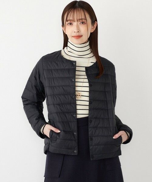 SHIPS / シップス ダウンジャケット・ベスト | SHIPS Colors:〈洗濯機可能・撥水〉ノーカラー ライト ダウン ジャケット | 詳細8