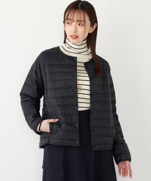 SHIPS / シップス ダウンジャケット・ベスト | SHIPS Colors:〈洗濯機可能・撥水〉ノーカラー ライト ダウン ジャケット | 詳細9