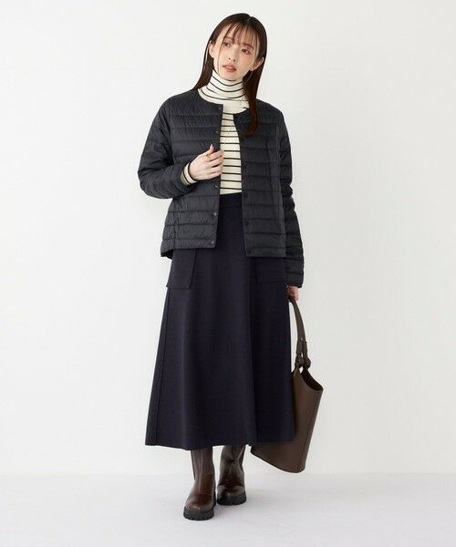 SHIPS / シップス ダウンジャケット・ベスト | SHIPS Colors:〈洗濯機可能・撥水〉ノーカラー ライト ダウン ジャケット | 詳細11